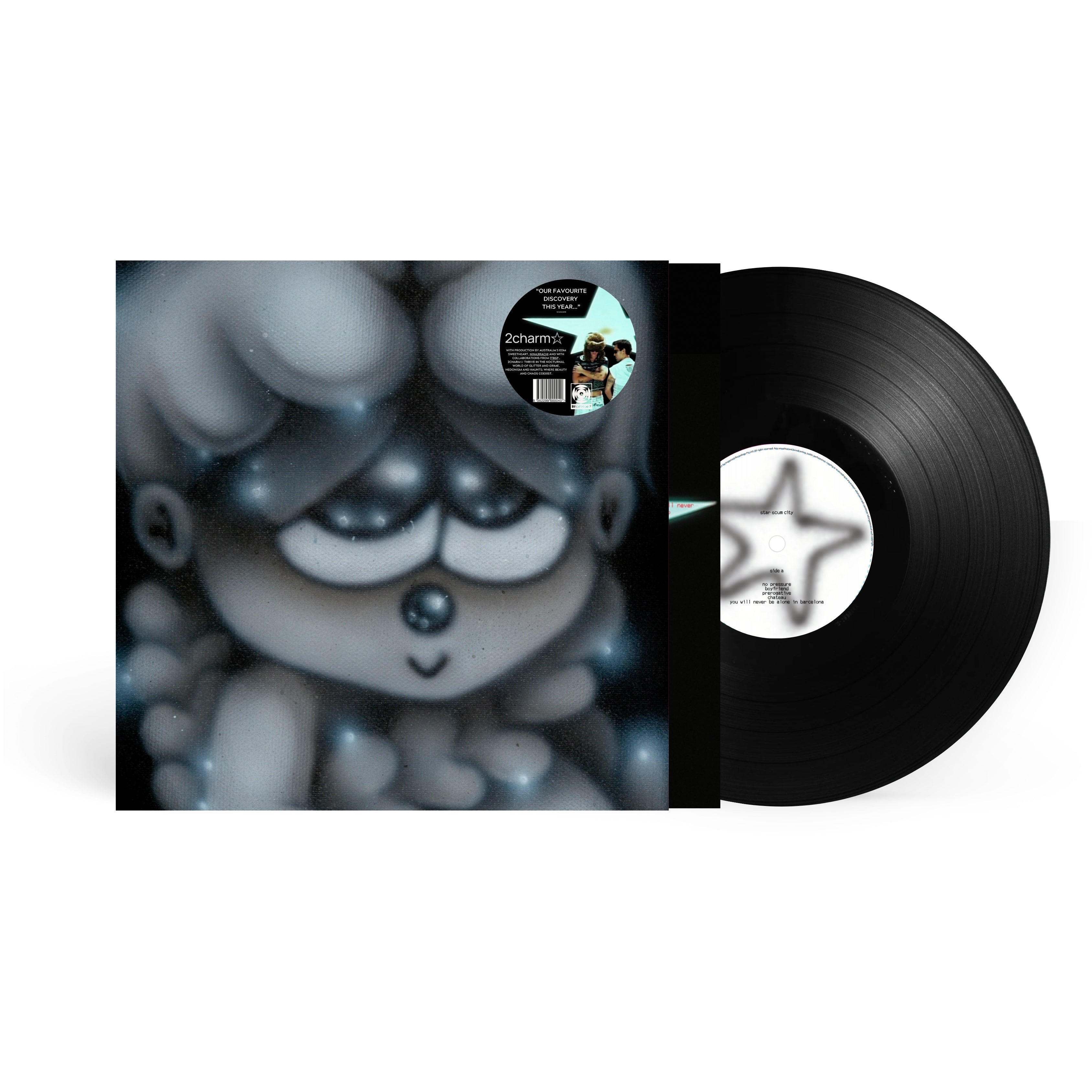 2charm☆ - STAR SCUM CITY - SILVER VINYL LP