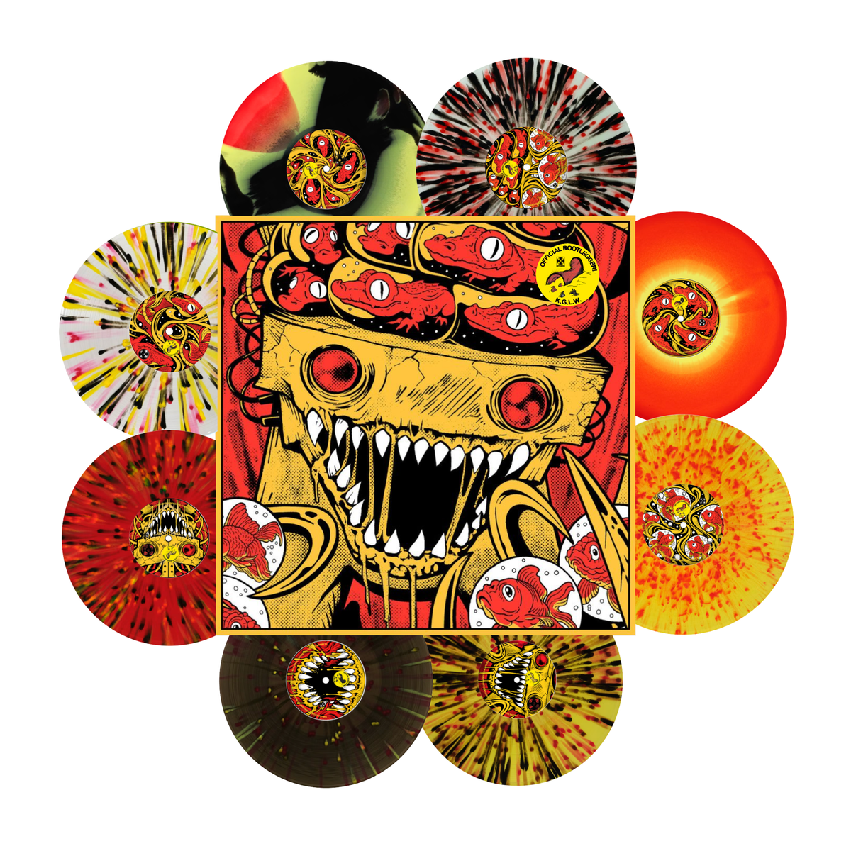 King Gizzard And The Lizard Wizard - LIVE IN SYDNEY '25 - WORLD EXCLUSIVE OFFICIAL BOOTLEG 8 DISC BOX SET