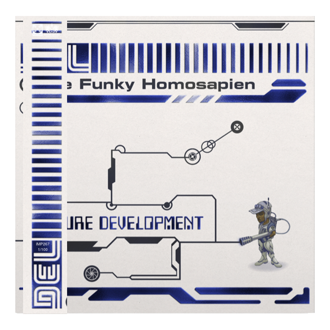 Del The Funky Homosapien - Future Development - Exclusive Green/Blue Marble Vinyl DOUBLE LP