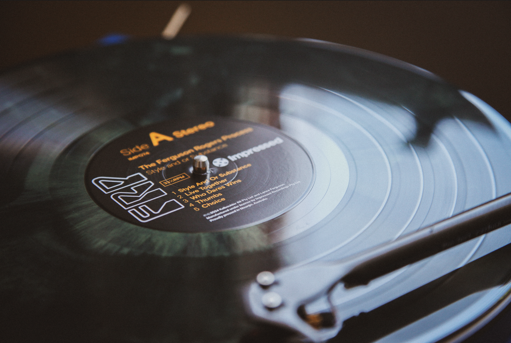 The Ferguson Rogers Process 'Style and or Substance' - Limited Edition Vinyl LP