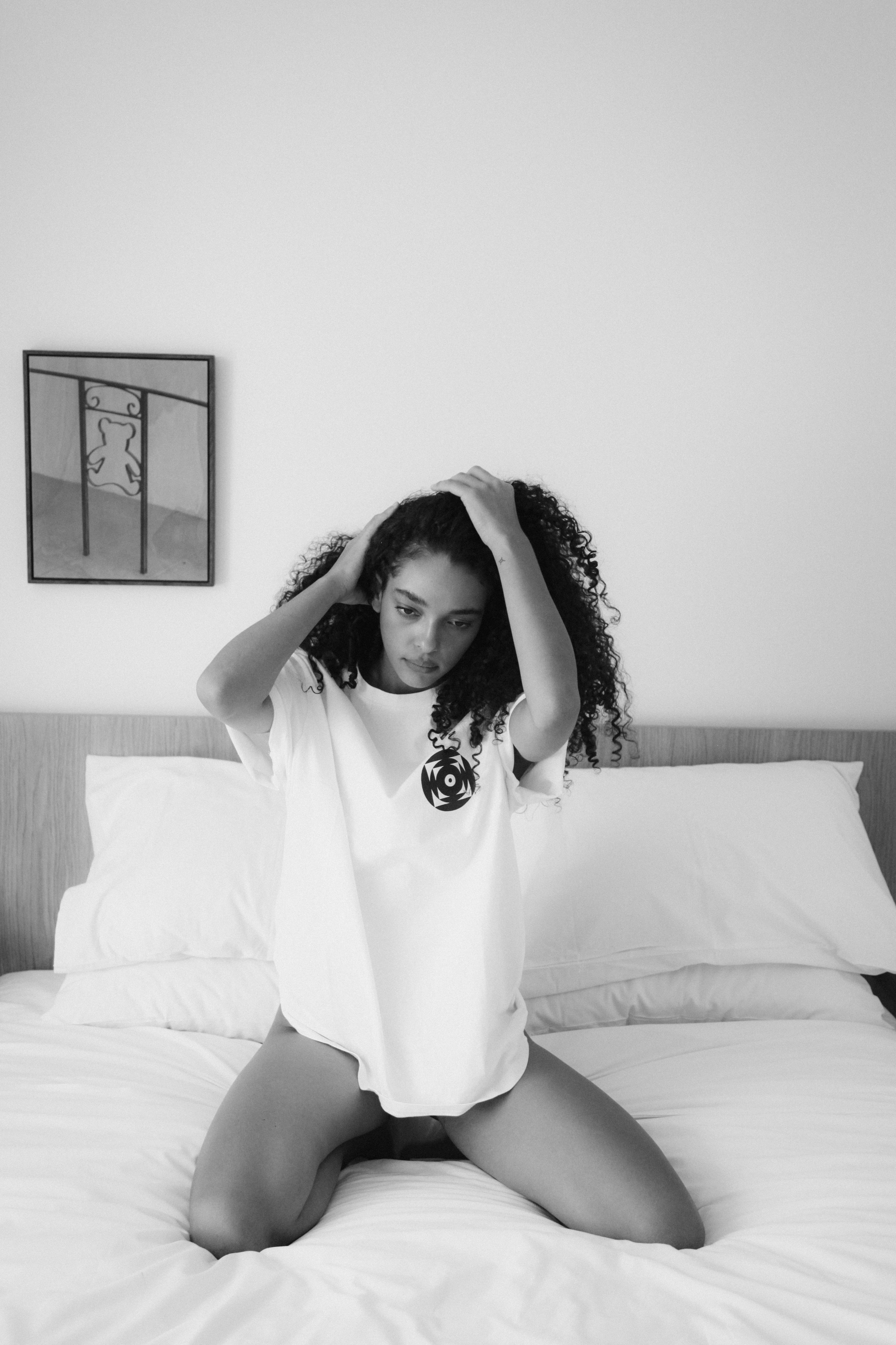 Limited Edition Impressed T-Shirt (Antique White) - Original Basic Logo Drop IMPMERCH001