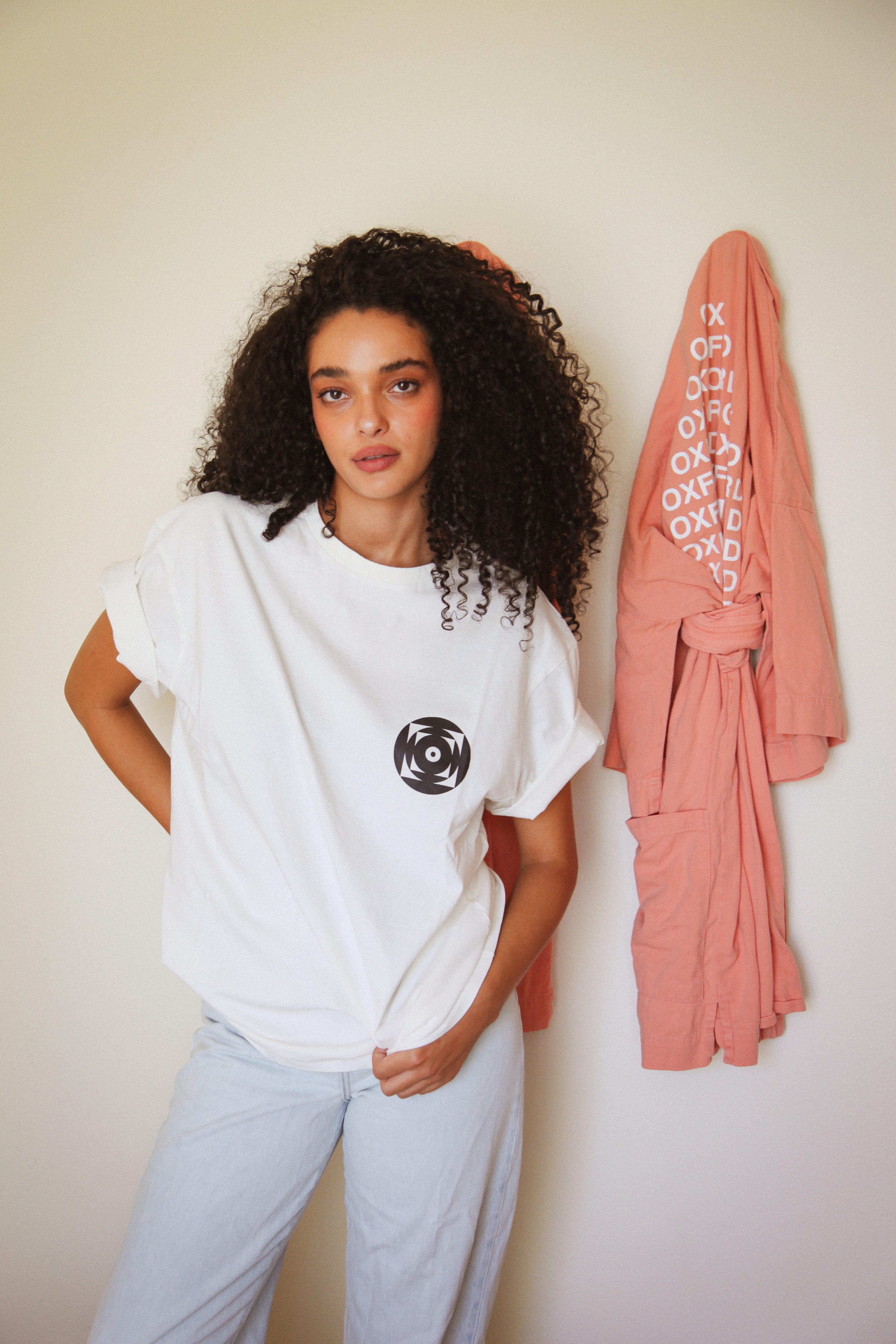Limited Edition Impressed T-Shirt (Antique White) - Original Basic Logo Drop IMPMERCH001