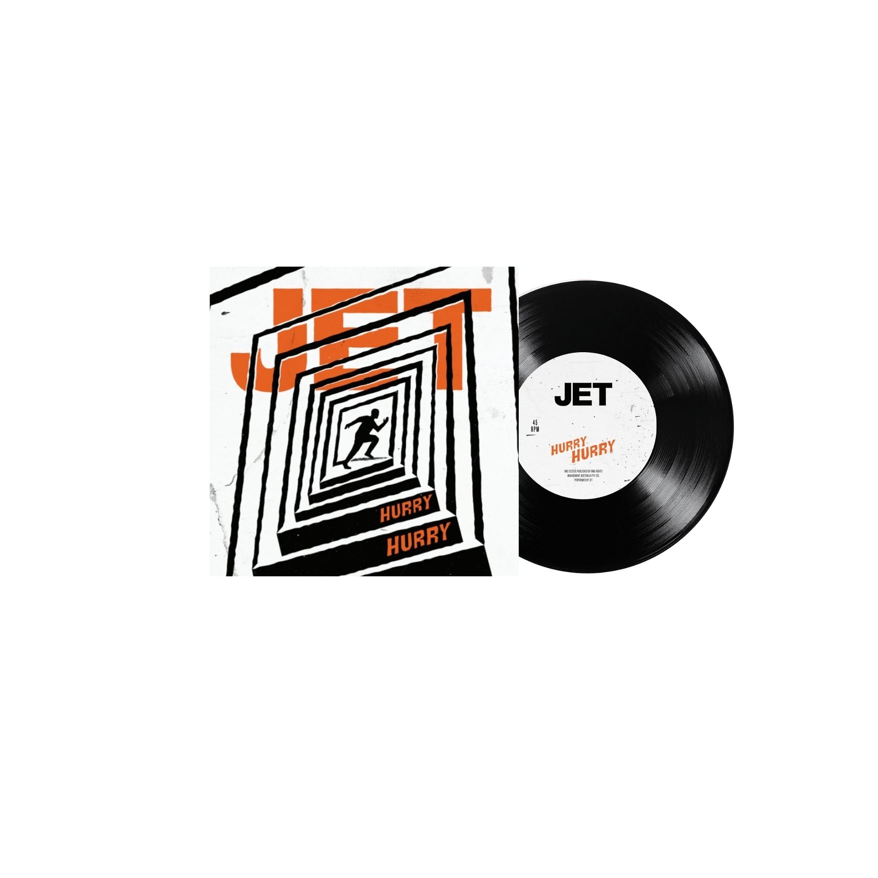 JET - HURRY HURRY 7" - VINYL