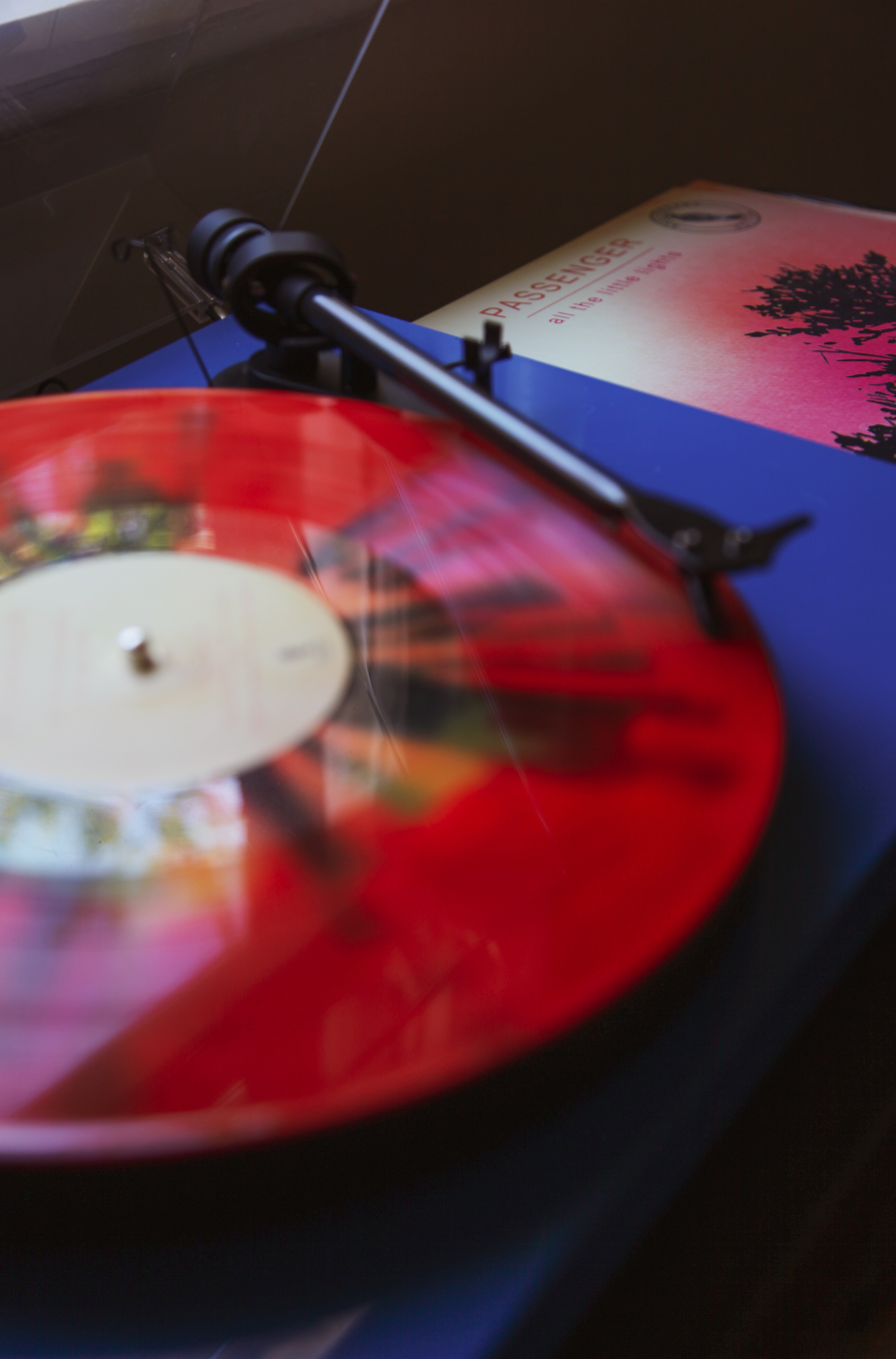Passenger All The Little Lights Sunrise Splatter Vinyl