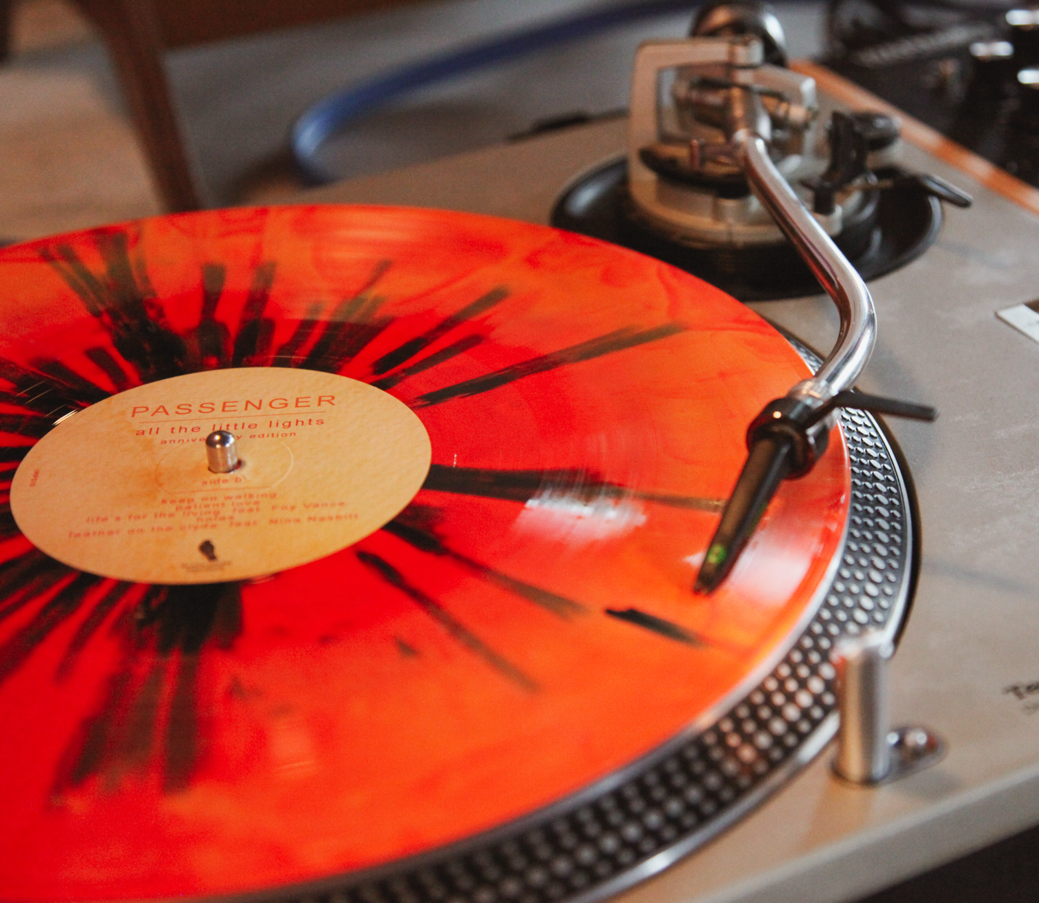 Passenger All The Little Lights Sunrise Splatter Vinyl