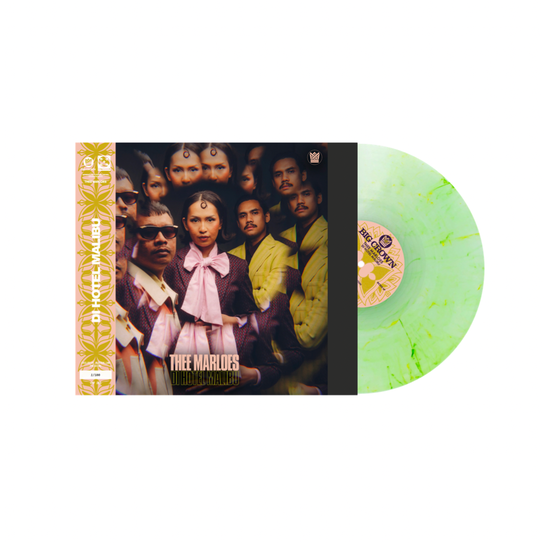 Thee Marloes - i Hotel Malibu - world exclusive frosted green marble VINYL LP