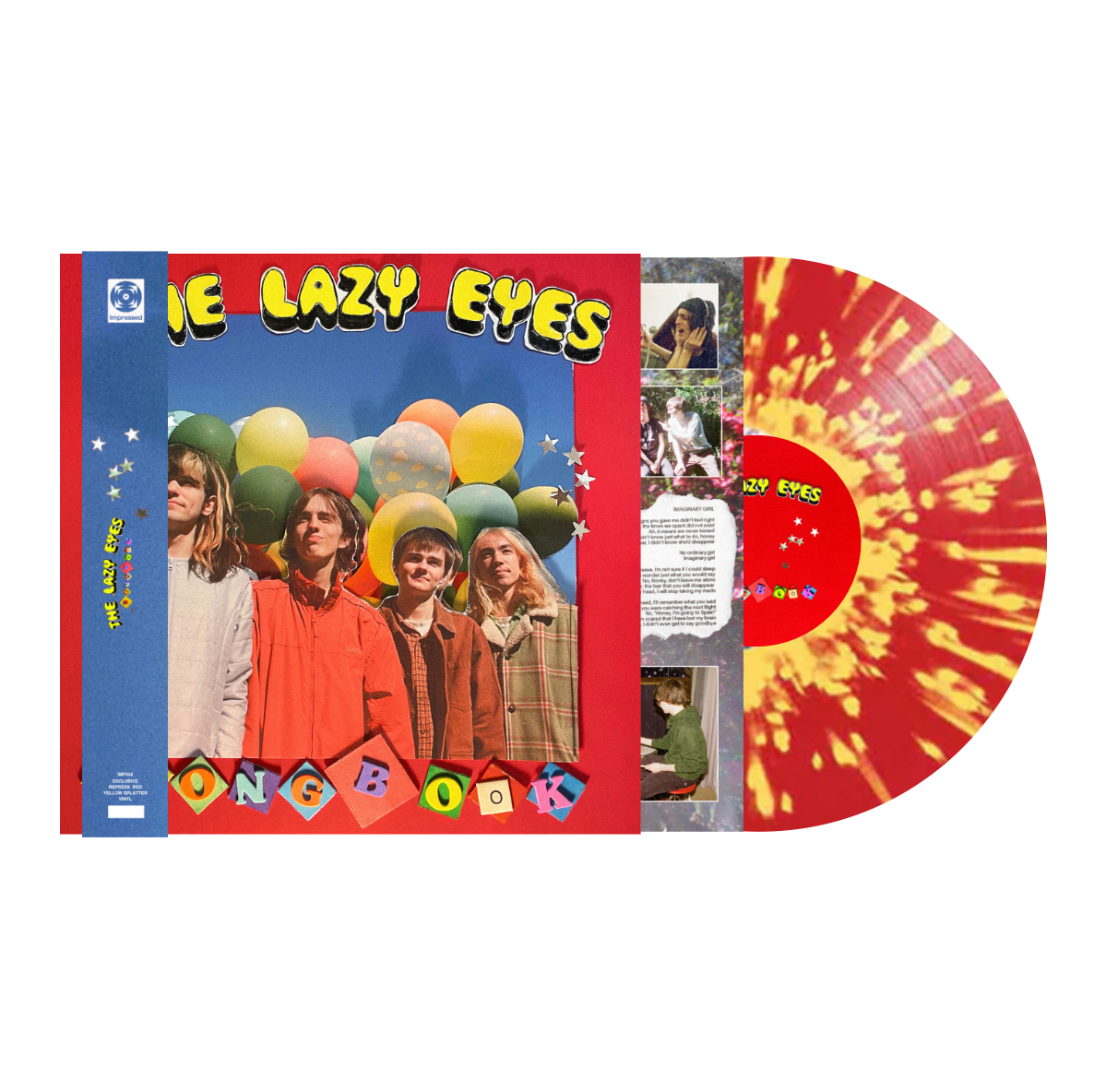 The Lazy Eyes - Songbook - World Exclusive Splatter Vinyl LP