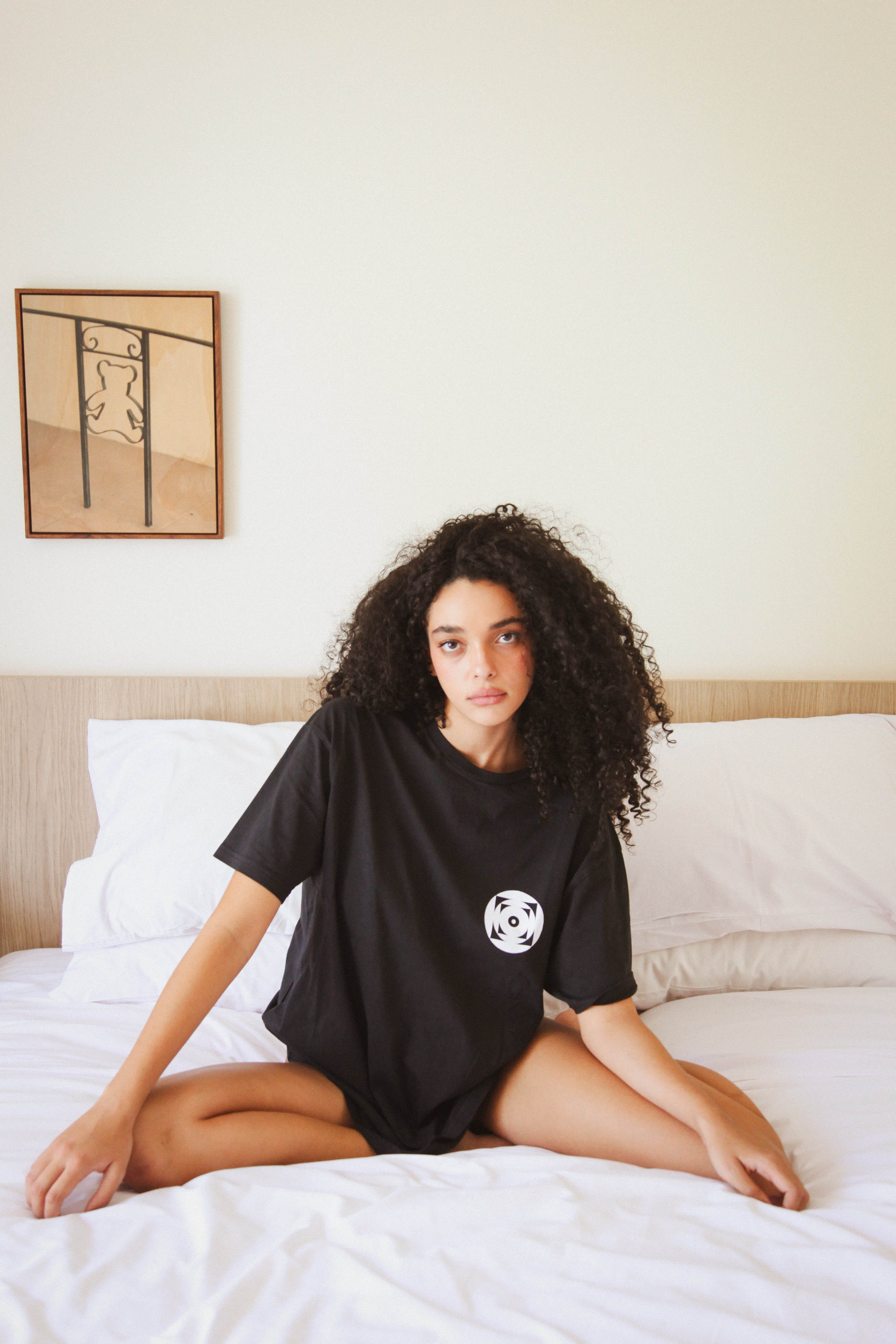 Limited Edition Impressed T-Shirt (Ink Black) - Original Basic Logo Drop IMPMERCH001