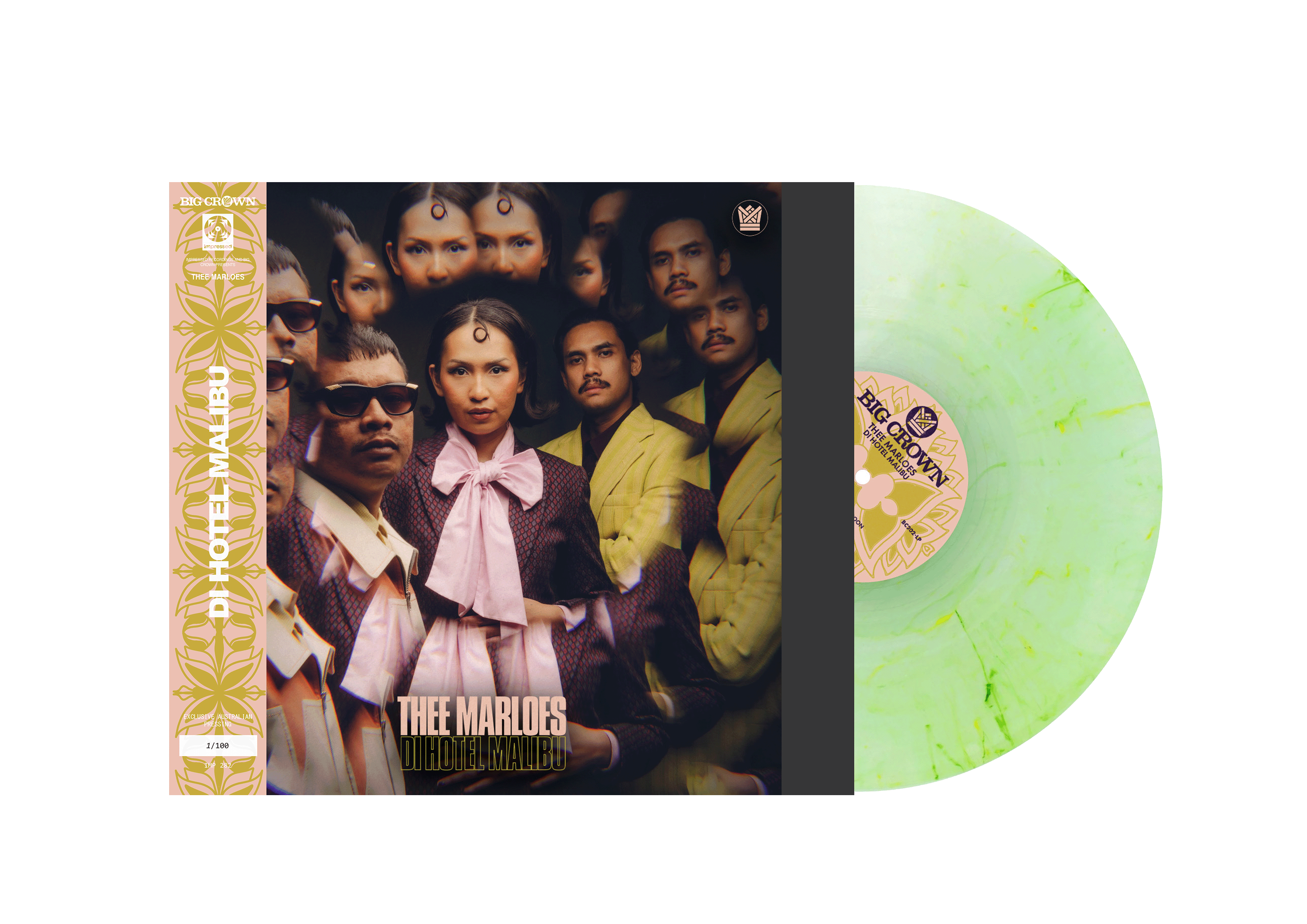 Thee Marloes - i Hotel Malibu - VINYL LP