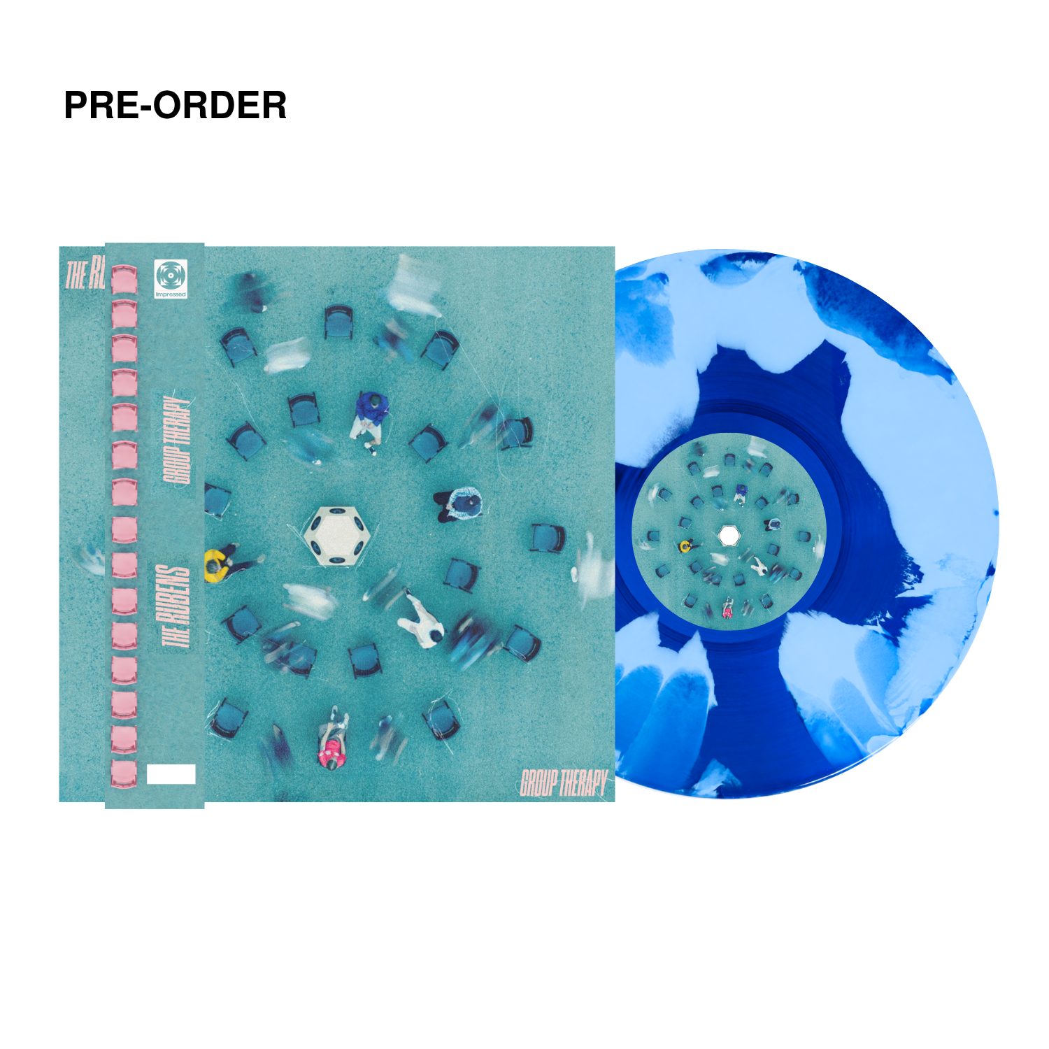 The Rubens - Group Therapy - WORLD EXCLUSIVE BLUE SMASH Vinyl LP