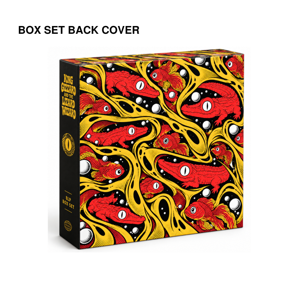 King Gizzard And The Lizard Wizard - LIVE IN SYDNEY '25 - WORLD EXCLUSIVE OFFICIAL BOOTLEG 8 DISC BOX SET