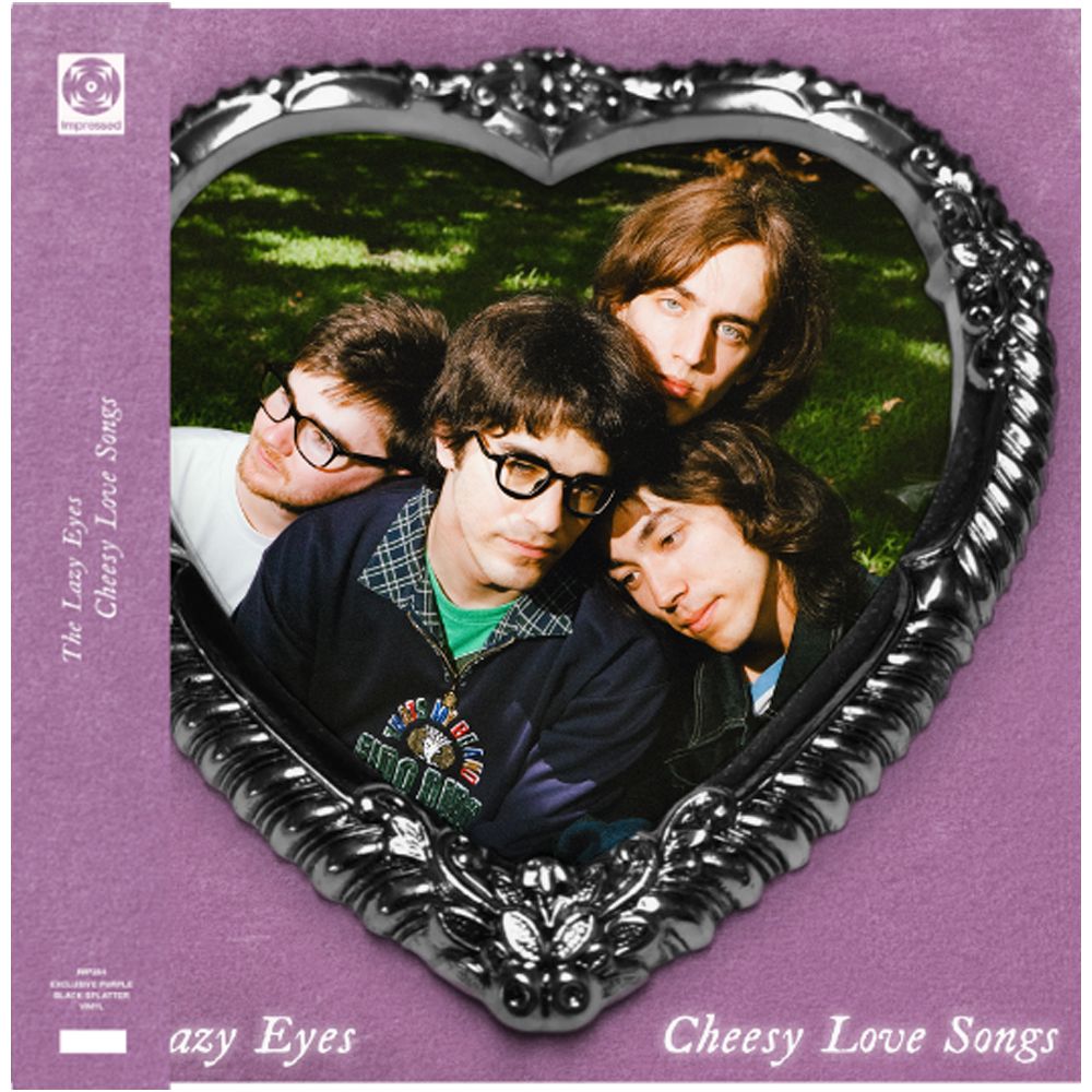The Lazy Eyes - Cheesy Love Songs - World Exclusive Splatter Vinyl LP