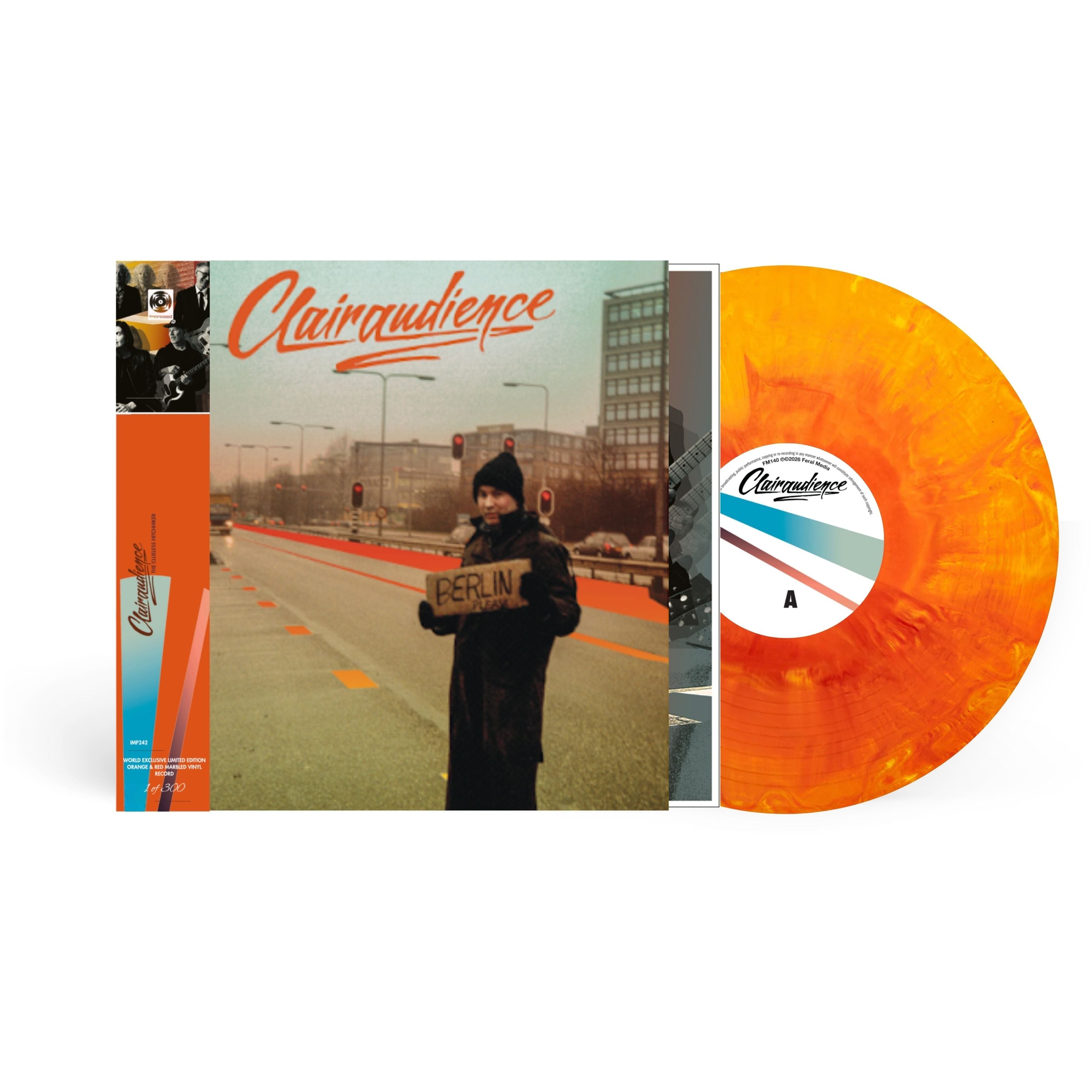 CLAIRAUDIENCE - THE CLUELESS HITCHHIKER - Vinyl LP