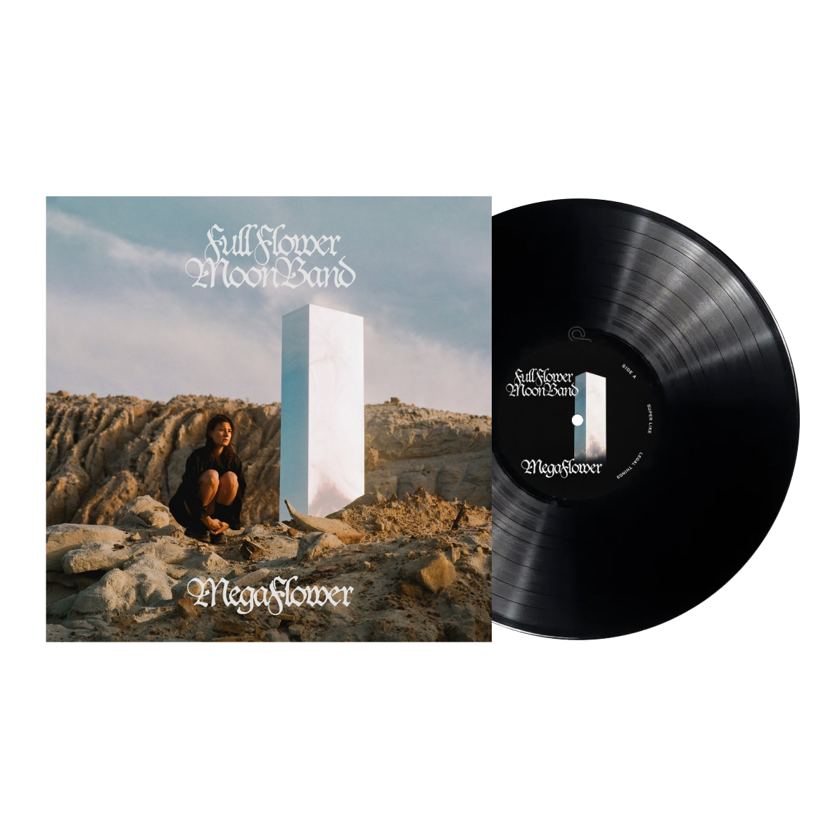 Full Flower Moon Band - MEGAFLOWER - BLACK VINYL LP