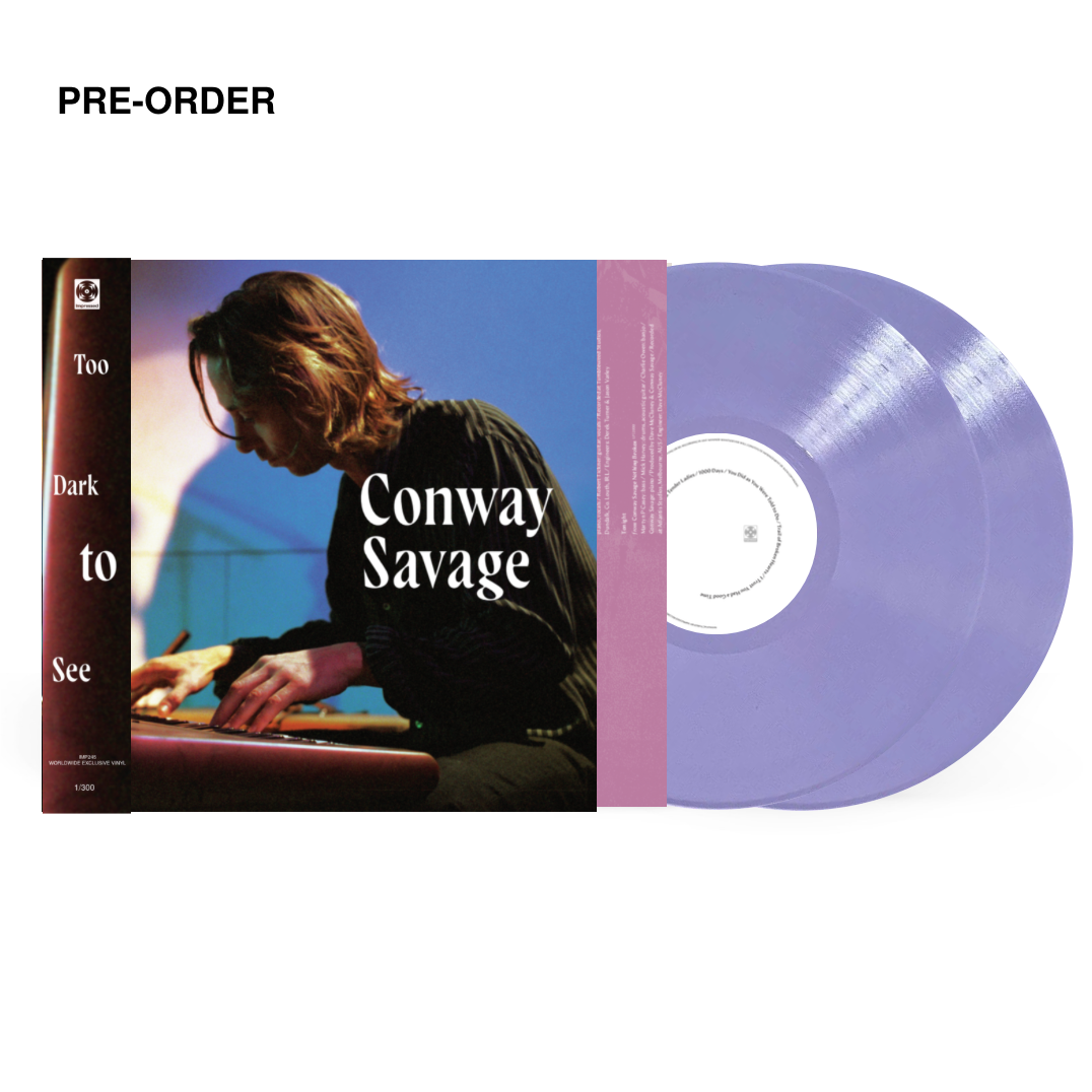 Conway Savage - Too Dark To See - Exclusive Lilac Double Vinyl Anthology LP
