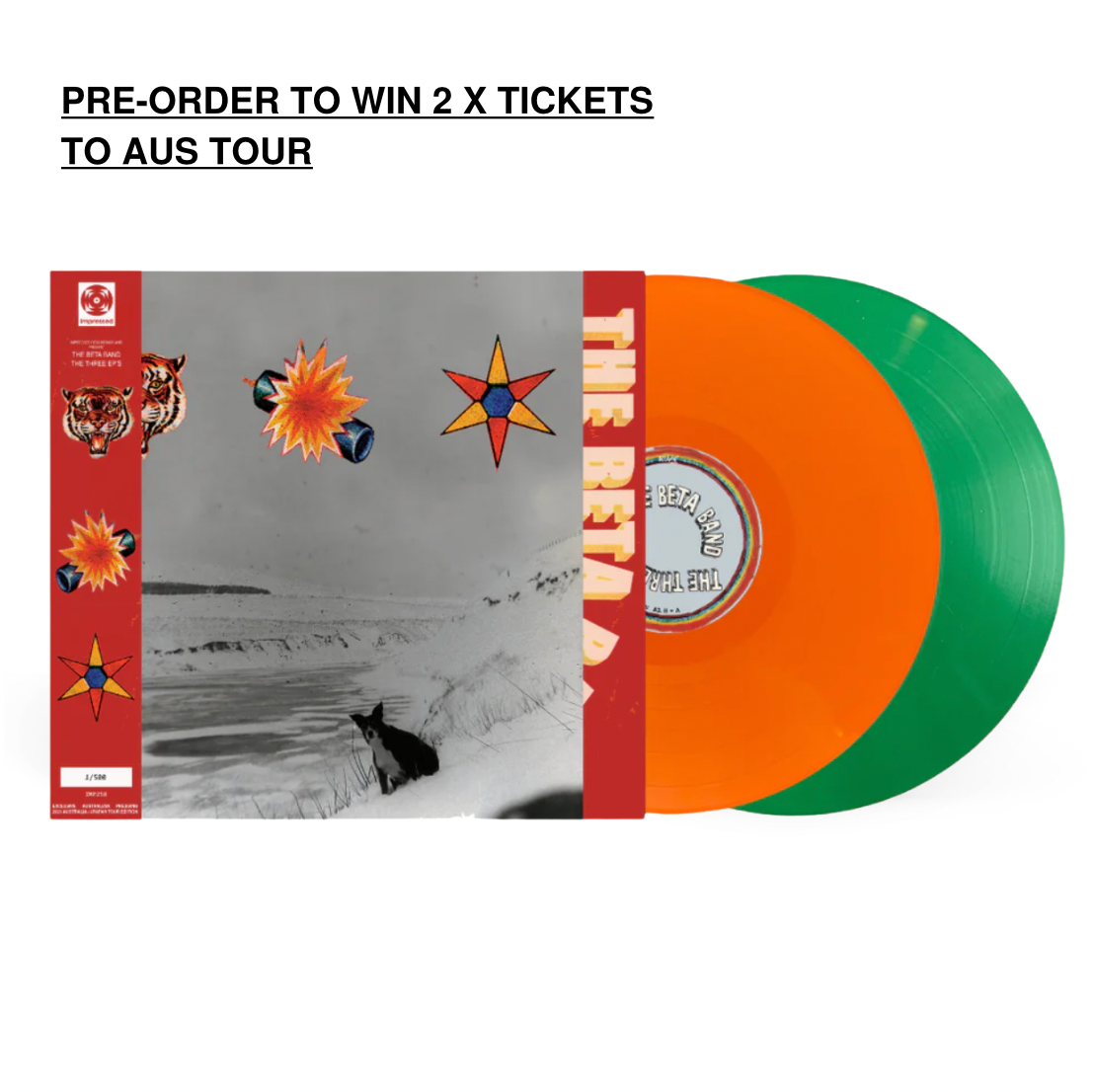 The Beta Band - The Three E.P.'s - Exclusive Coloured Australian Tour Edition Double Vinyl LP