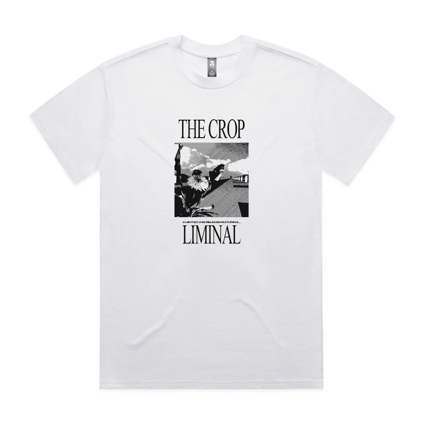 Liminal - 'THE CROP' T-Shirt - White