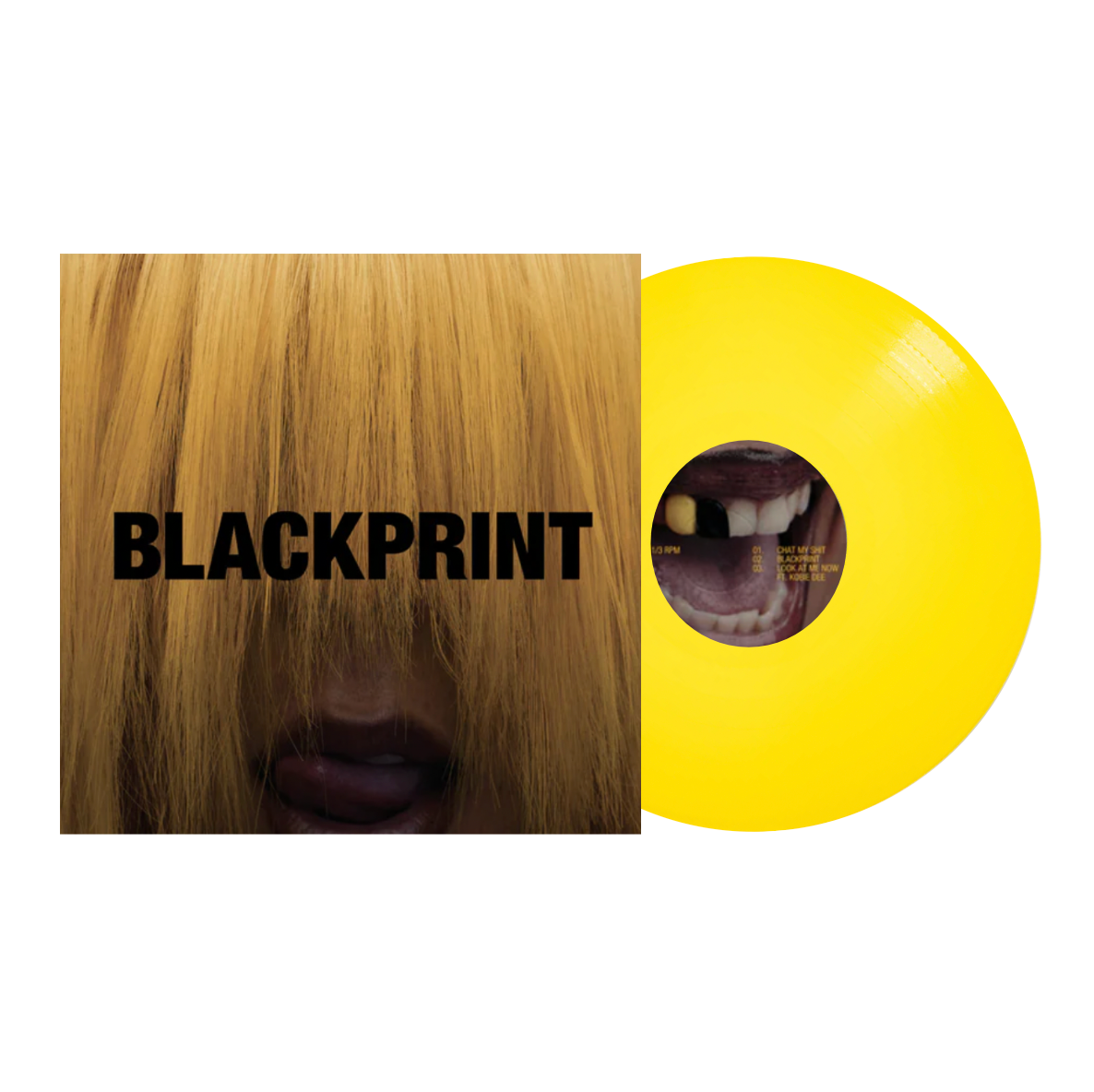 MISS KANINNA - BLACKPRINT - WORLD EXCLUSIVE YELLOW VINYL LP