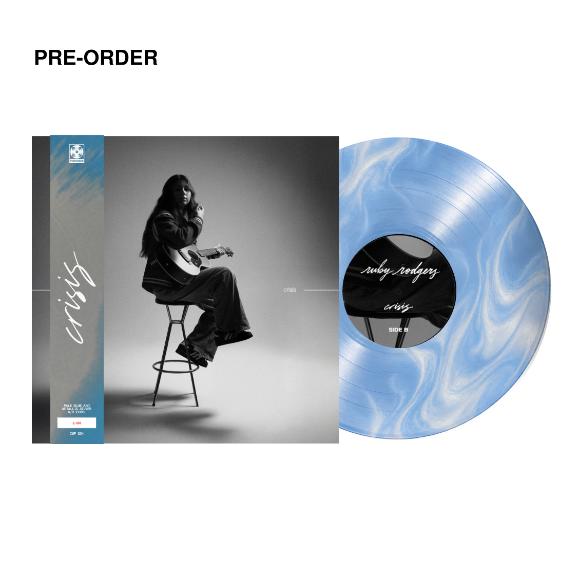 RUBY RODGERS - SIXTEEN / CRISIS - DOUBLE EP + SIGNED OBI STRIP