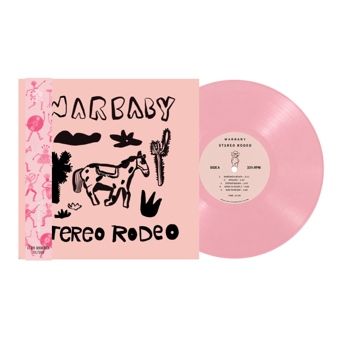 IMPRESSED x SOUND NSW 'MUSIC MADE HERE VINYL CLUB' quarter 01 / BABY COOL - LIMINAL - WARBABY - 3 x VINYL LPS