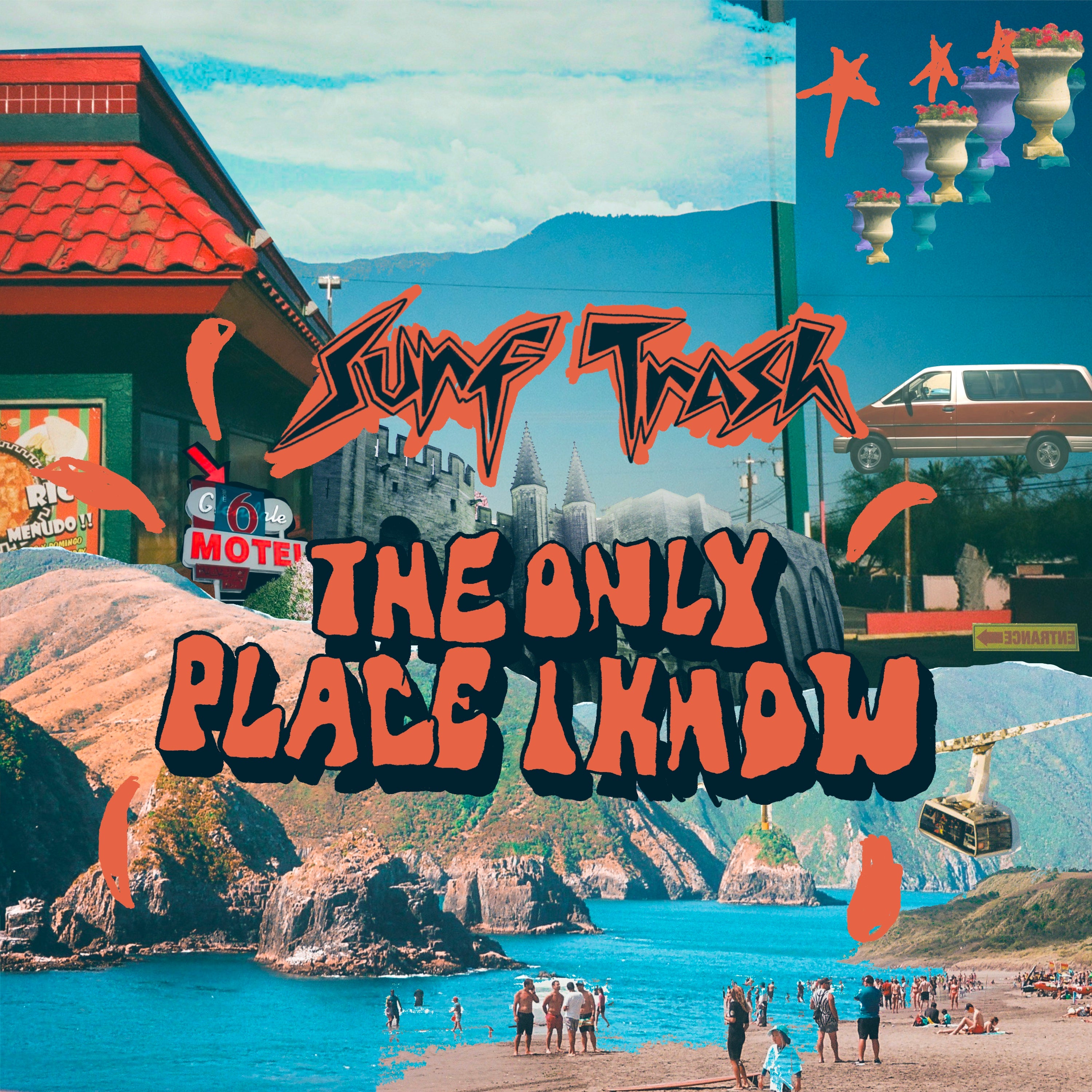 Surf trash Album Cover Art