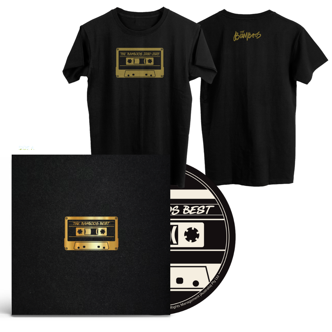 THE BAMBOOS BEST 25TH ANNIVERSARY - CD + T-shirt Bundle