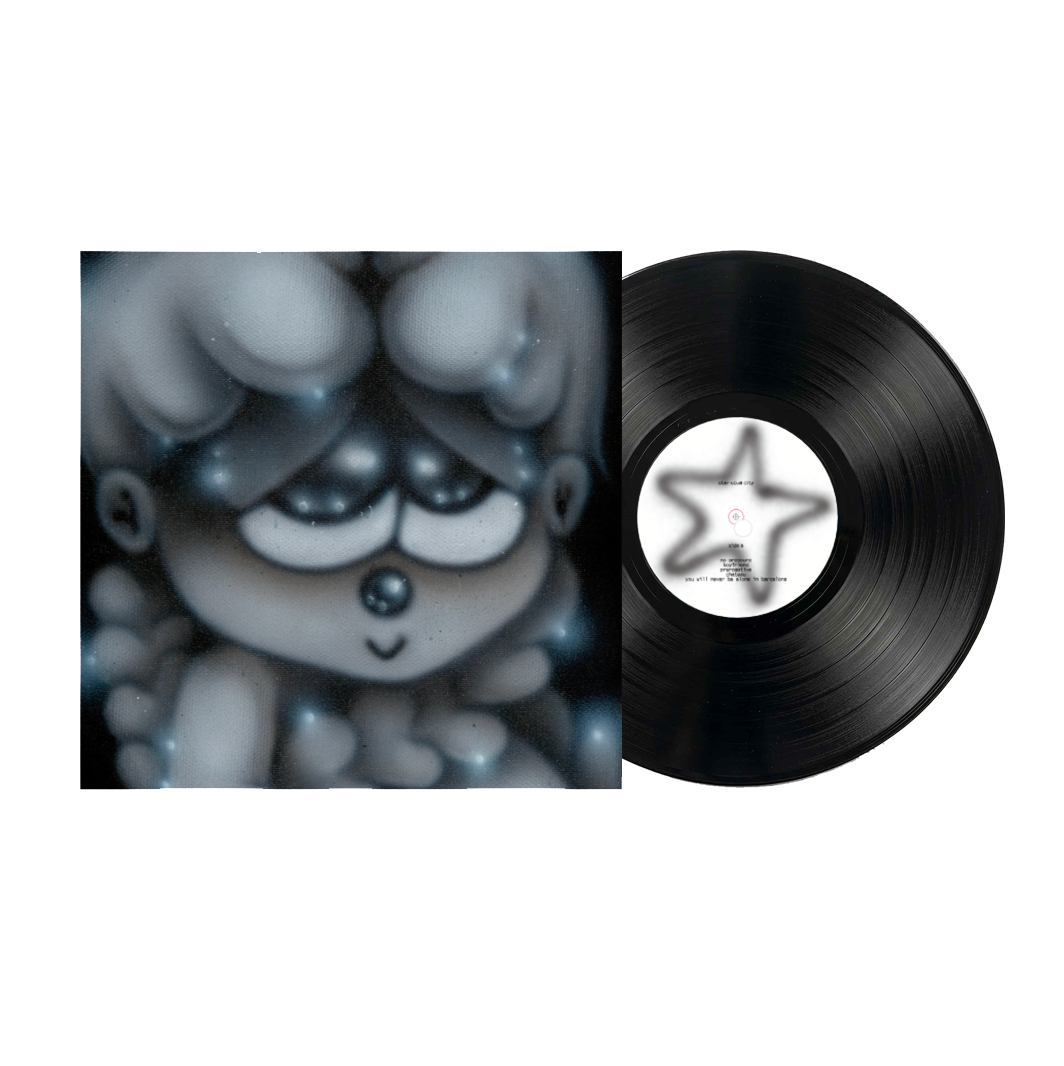 2charm☆ - STAR SCUM CITY - Black Ice Glitter VINYL LP