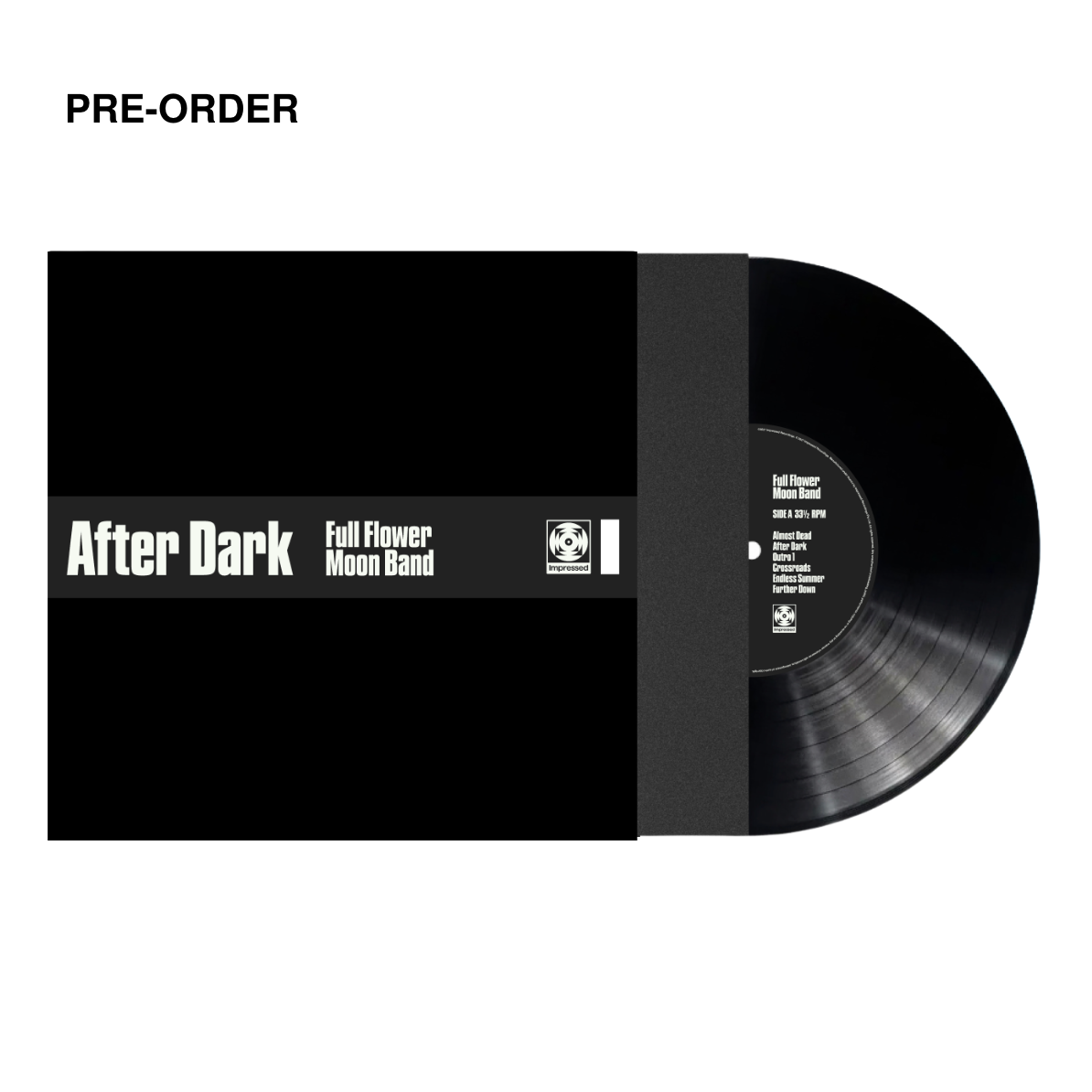 Full Flower Moon Band - After Dark - BLACKOUT EXCLUSIVE Vinyl LP