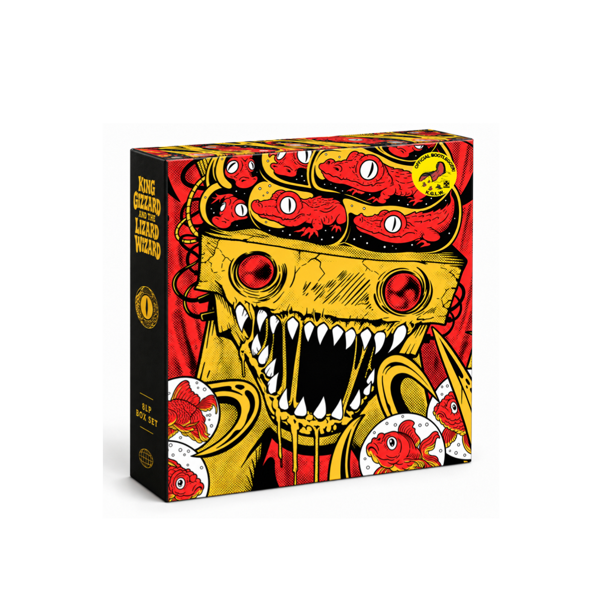 King Gizzard And The Lizard Wizard - LIVE IN SYDNEY '25 - WORLD EXCLUSIVE OFFICIAL BOOTLEG 8 DISC BOX SET