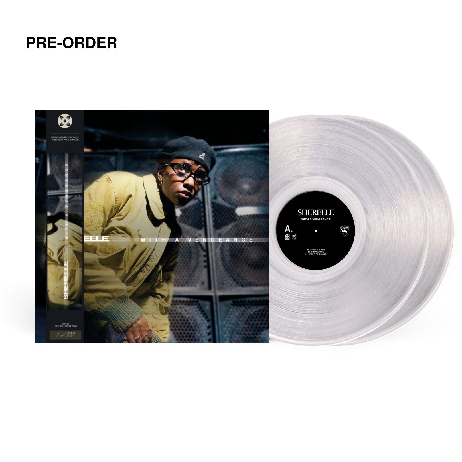 SHERELLE - WITH A VENGEANCE - DOUBLE Vinyl LP