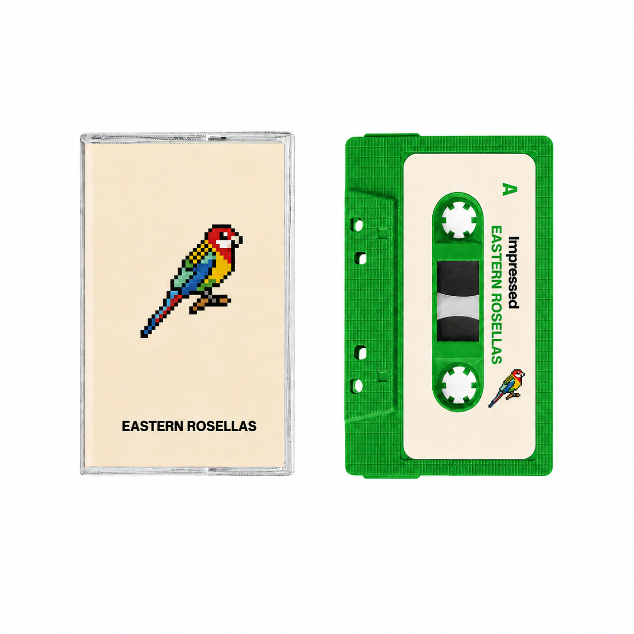 Miles Phillips - Eastern Rosellas -  Limited Edition Coloured Cassettes